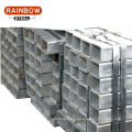 2x2x1 4 galvanized steel square tubing profiles